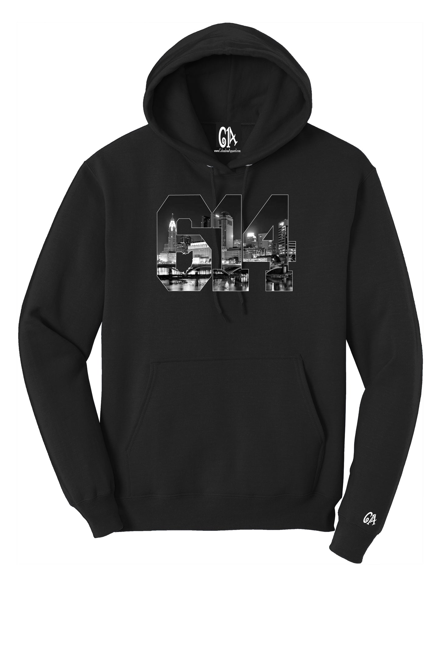 614 Skyline Black and White