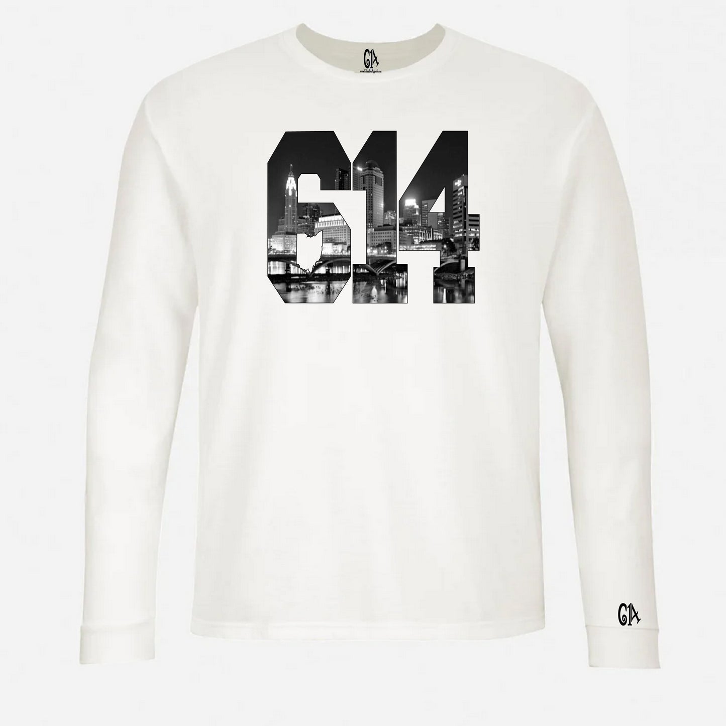 614 Skyline Black and White