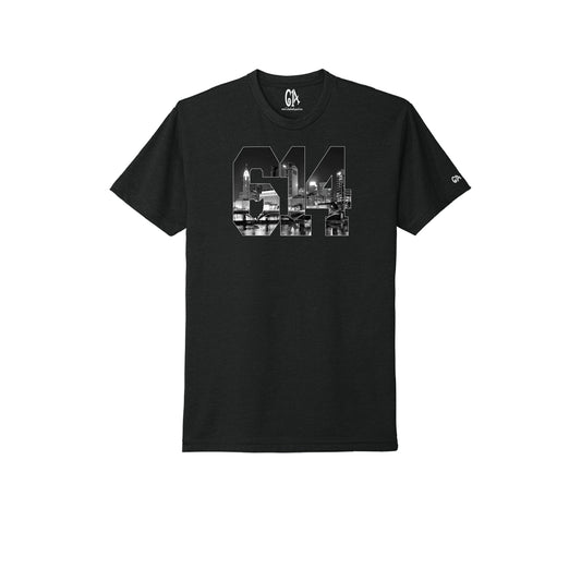614 Skyline Black and White